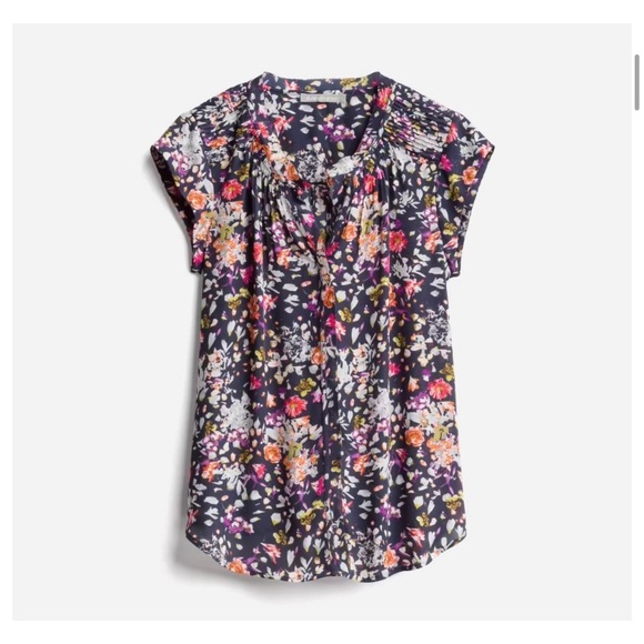 Daniel Rainn - Bernal Split Neck Blouse - Picture 1 of 14